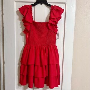 Express - Women’s Red Dress